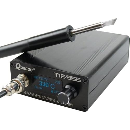 STC T12-956 Soldering Station Electronic Soldering iron OLED Digital station T12 solder iron tip with T12-P9 handle NO plug