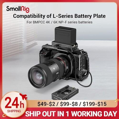 SmallRig NP-F Battery Adapter Plate Lite for BMPCC 4K & 6K 3093