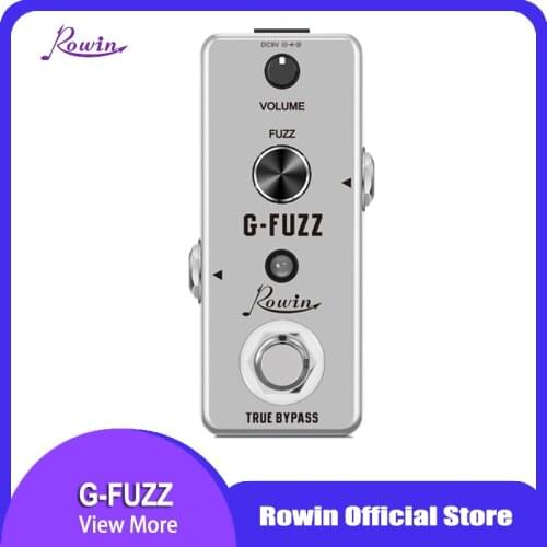 Rowin LEF-322 G-FUZZ Pedal Guitar Effect True Bypass