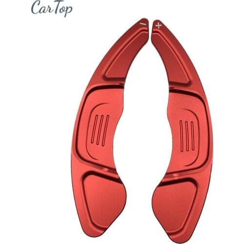 2pcs Shift Paddle Extension Aluminum Alloy Add-On Steering Wheel DSG Shifters For Volkswagen Golf 7 2015-2019