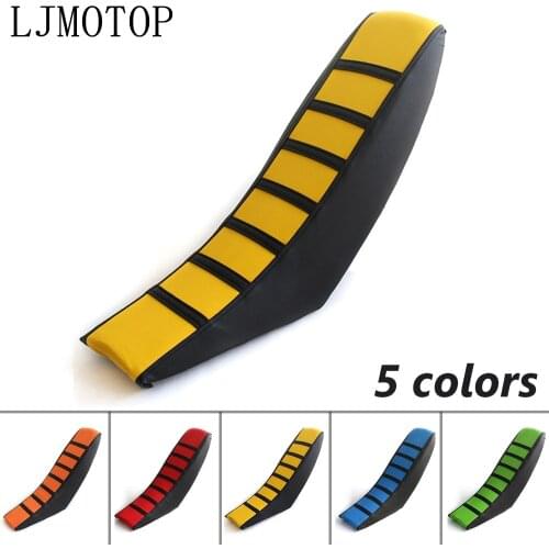 Motorcycle 5 Color Universal Leather Gripper Soft Seat Cover For Yamaha WR250R WR250X WR450 SEROW 225 SEROW 250 TTR125 TTR250