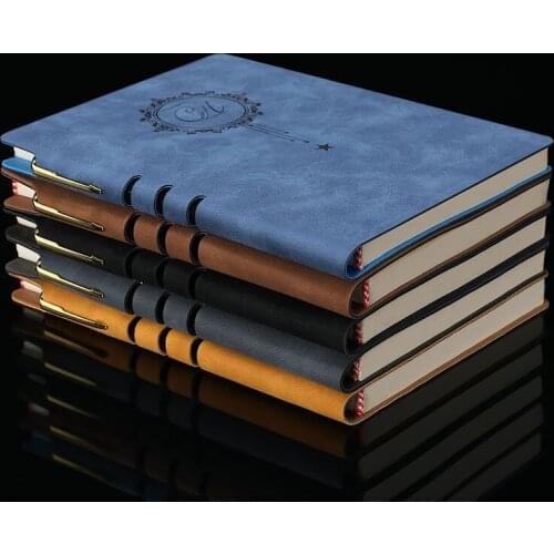 Notebook Stationery Leather Business Meeting Record A5 Paper Waterproof Diary Notepad Planner Journal agenda Gift office