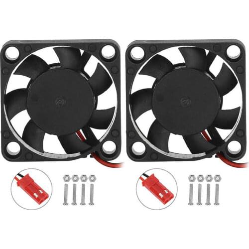 Fan cooling 220v 2PCs Small Heat Sink Fan with Screws Mini CPU Cooler for Raspberry Pi 4B / 3B+ / 3B / 2B fan cooling for pc
