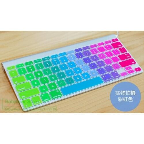 Desktop PC Accessory for Apple Bluetooth Wireless keybord MC184CH A1314 IMAC G6 IMC Keyboard Protector US English Version