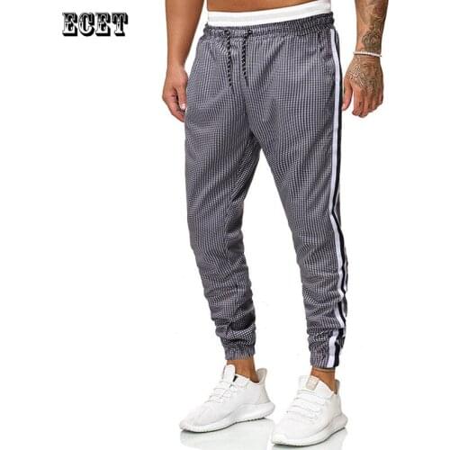 New summer casual pants mens business fashion overalls jogger fitness track pants striped mens trousers outdoor mens clothing