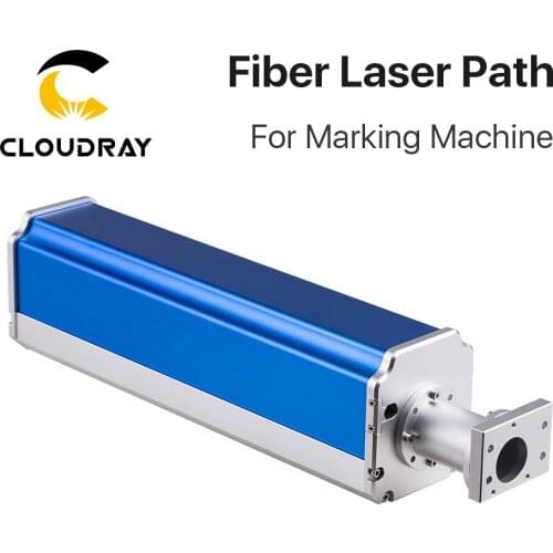 Cloudray Fiber Marking Laser Path Bule & Red Color Marking Optical System Part for DIY Fiber Laser Marking Beam Lens Instal