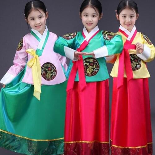 CHILDRENS DAY CHILDRENS Costume National Minority Korean CHILDRENS Dance Performance Clothing Girls Hanbok a Generation