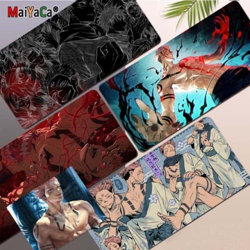MaiYaCa Jujutsu Kaisen Yuji Itadori Sukuna Customized laptop Game mouse pad Size for CSGO Game Player Desktop PC Computer Laptop