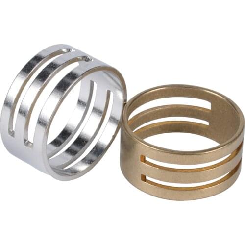 Stainless Steel Jump Rings Open&close Tools Copper Steel Color Finger Circle Ring For DIY Jewelry Making Tools