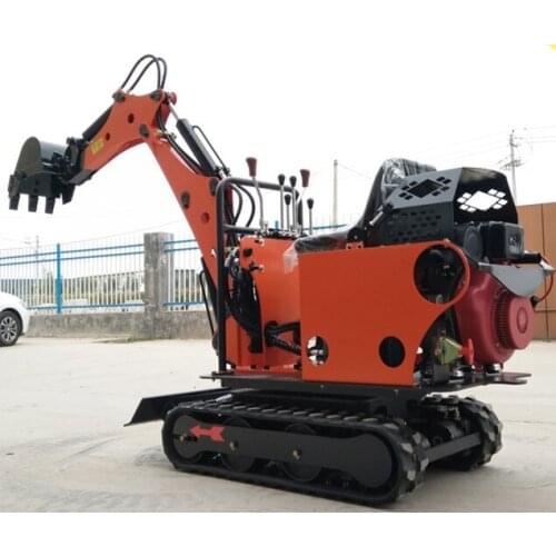 Small Excavator Mini Digger For Farm Garden Building 800Kg Bagger