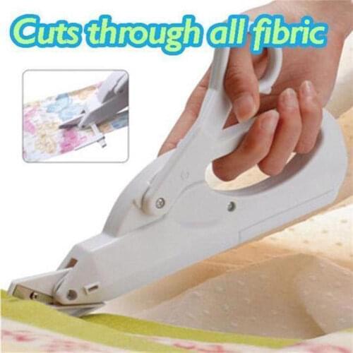 Mini Multipurpose Electric Scissors Multi-functional Durable Convenient Handheld Fabric Cloth Cutting Sewing Tools