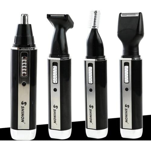 SH-2051 Multifunction 4 In 1 Electric Men Ear Nose Trimmer Rechargeable Portable Hair Clipper Shaver Beard Eyebrow Trimmer