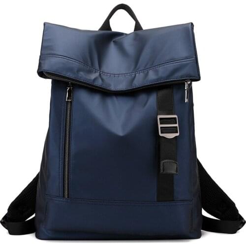 Men Leisure Backpack Black Large Capacity Backpack Business Laptop Backbag Roomy Anti-Theft Comfortable Business