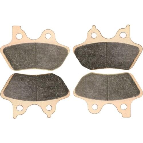 Disc Brake Pads set fit HARLEY FLHX 1584 Glide / FLSTF 1584 Fat Boy / FLSTN 1584 Softail Deluxe / FXD 1584 Dyna Super Glide 2007