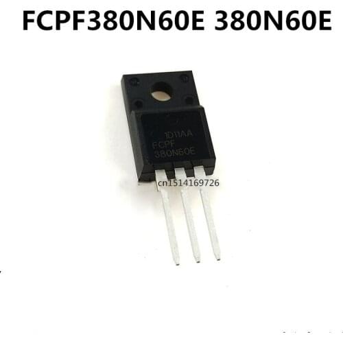Original new 5pcs/ FCPF380N60E 380N60E T0-220F