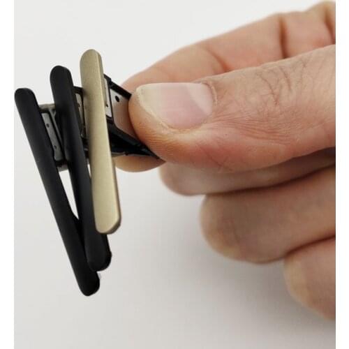 Original Micro SD Sim Holder Tray Holder with Dust Block Cover For Sony Xperia XA1 Plus G3116 G3412 Single & Dual SIM Replacemen