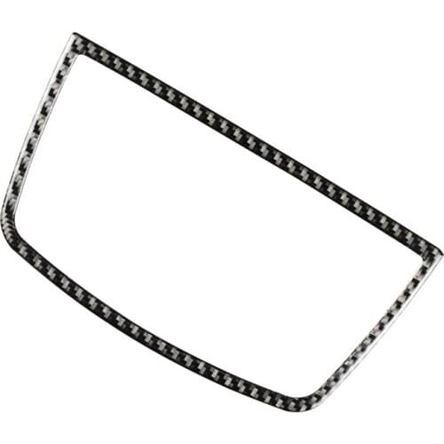 Carbon Fiber Interior Trim Car Styling Stickers For BMW E70 E71 X5 X6 Accessories Dashboard Speaker Decorative Panel Decoration