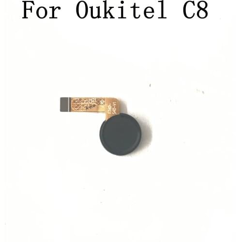 Oukitel C8 Used Fingerprint Sensor Button With Flex Cable FPC For Oukitel C8 Repair Fixing Part Repla,Used,No New
