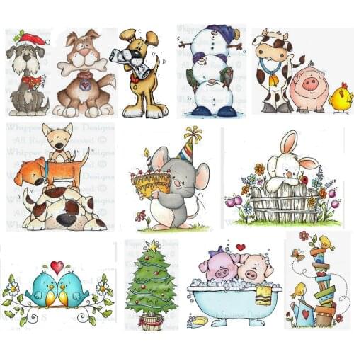 Transparent Silicone Stamps And Metal Cutlery, Character Design, Clipboard, DIY, Beautiful Patterns, Decorative Paper Cards