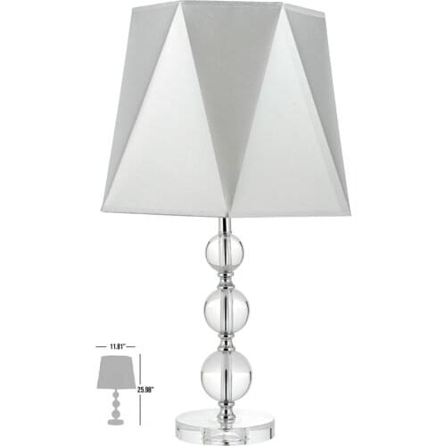 Mumbai Luxury Decorative Crystal Table Lamp