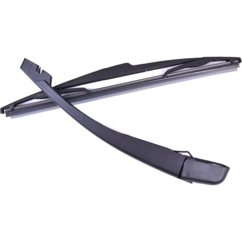 Brushes + Wiper Blade Arm Black For Car Rear Bezel PEUGEOT 307 SW / ESTATE