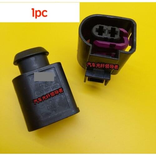 1pc for Audi 1.8T/2.0T whistle horn plug 2pin common rail coil fuel pump connector injector cable 4D0 971 992