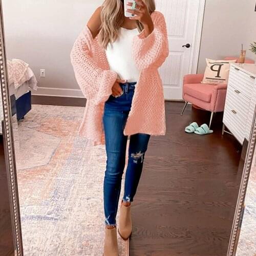 Cardigan Crop Top Knit Cardigan New 2021 Contrast Color Tassel Sweater Retro Rhombus Solid Color Loose Collar Sweater Women