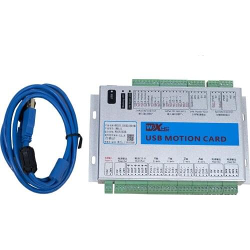 MK4-V XHC 5TH generation 2MHz Sup CNC Mach3 USB 4 Axis Motion Control Card Breakout Board