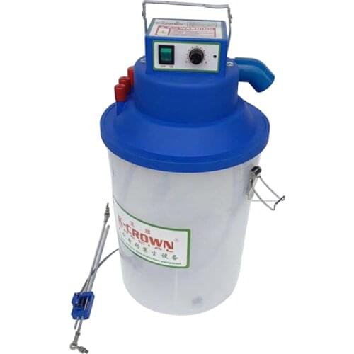 Suction bucket, electric cylinder, brushless inching device, overlock sewing machine, cutting and bag integrated machine, vacuum