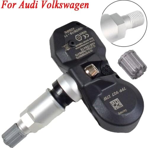 1Pcs 7PP907275F For VW Audi A8 R8 A4 Q7 Car Tire Pressure Monitoring Sensor 433Mhz Tyre Pressure TPMS Sensor