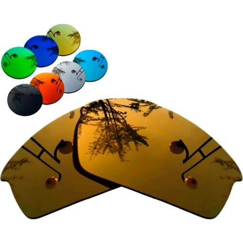 100% Precisely Cut Polarized Replacement Lenses for Bottlecap Sunglasses Copper Mirrored Coating Color- Choices