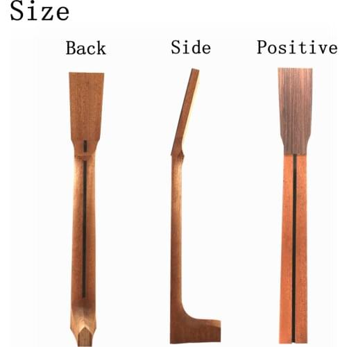 41cun African Mahogany Wood For Acoustic Guitar Neck Reinforced Ebony Dovetail 650 Chord Length Semi-manufactures Neck MT hard