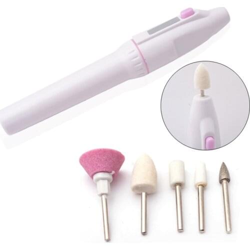 5 Nail Drill Handpiece Bit Professional Electric Nail Drill Nail File Tool Dotting Pen Manicure and Pedicure For UV GEL Polish