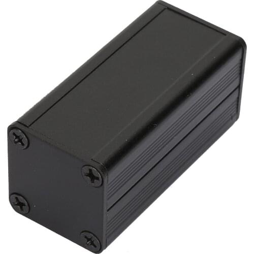 Aluminum DIY Housing Instrument Case Electronic PCB Cooling Box Electrical Project Enclosure Case Outdoor Junction Box25x25x50mm