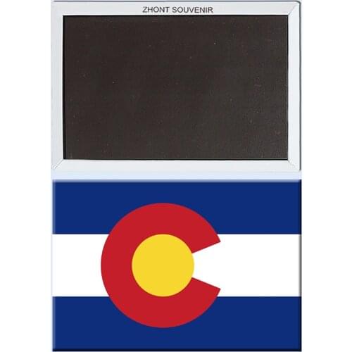 Home Decorate,USA Symbols,Centennial State,Colorado Flag Fridge Magnet 024