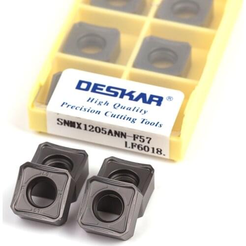 DESKAR SNMX1205ANN-F57 LF6018 Milling Tool Carbide Insert CNC High Quality CNC Turning Tool Stainless Steel Cutting