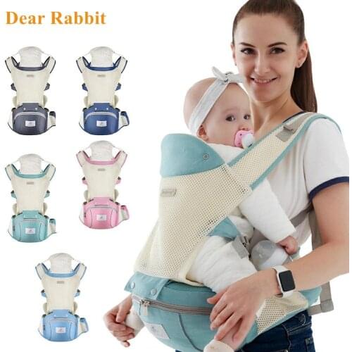 0-48 Months Ergonomic Baby Carrier Backpack With Hip Seat For Newborn Multi-function Infant Sling Wrap Waist Stool Baby Kangaroo