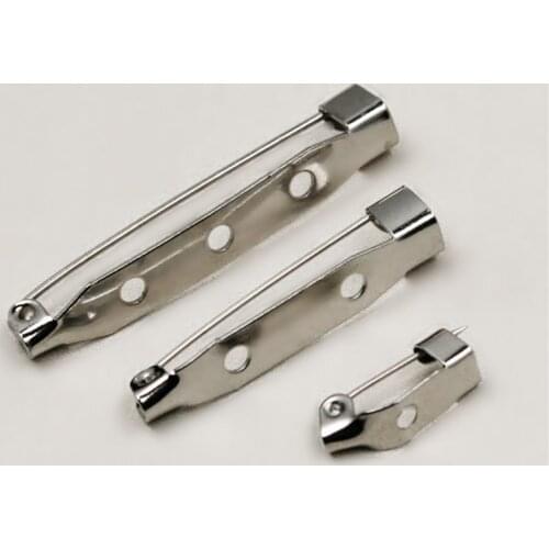 15/30/38mm Brooch Blank Base Backs Safety Catch Bar Lock Pins Clasps Hooks Accessories for DIY Jewelry Making Findings Connector