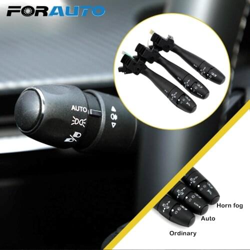 FORAUTO Car Turn Signal Indicator Switch Horn/Auto For Peugeot Citroen 307 206 207 406 407 Auto Part