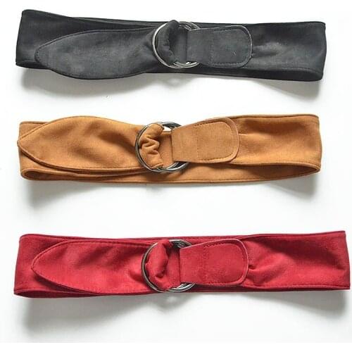 Sell Like Hot Cakes Girl Velvet Belt Flannel Hoop Buckle Lace-up Womens Belts Luxury Brand High Quality Women Fashion Girdle