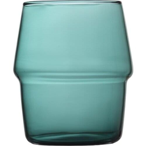 Colorful High Borosilicate Glass Coffee Mugs Coffee Cup Office Heat-resisting Milk Tea Glass Household Cold Drink Mug Gifts