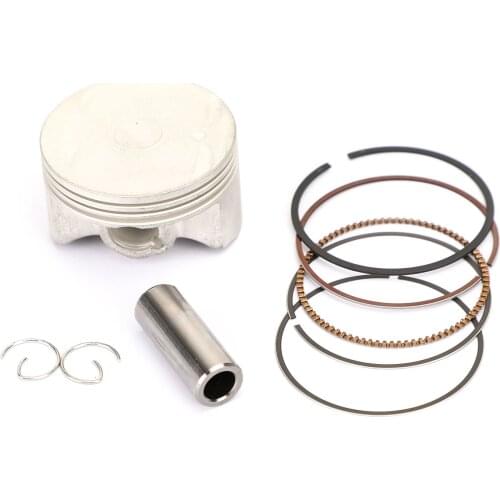 Artudatech Piston Kit & Rings Set STD +0.25 +0.50 Fit for Yamaha 135 LC / Crypton X T135 2S6-E1631-21 Motor Parts