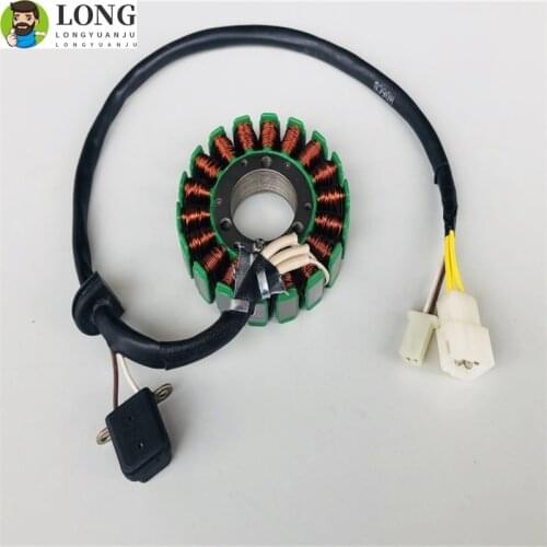 Motorcycle scooter inner rotor kit ignition stator magneto coil for Suzuki AN125 125cc AN 125 AN150 HJ125T-7 parts in 18 pole