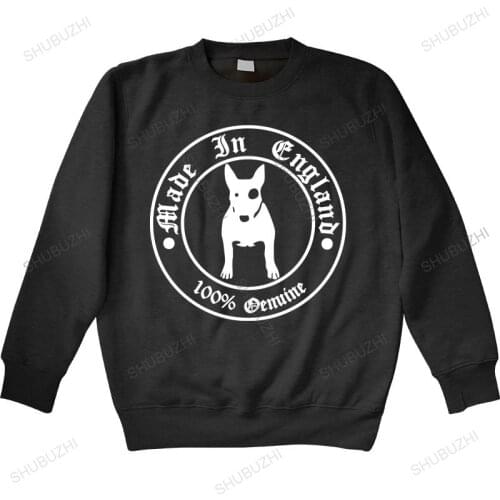 Brand hoodie homme cotton sweatshirt fashion Mens Premium hoodies English Bull Terrier Genuine Hooligans