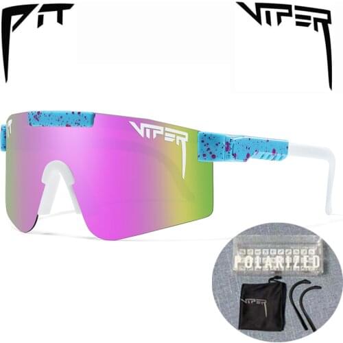 PIT VIPER BRAND Designer Sunglasses Men Polarized Male Sun Glasses Fishing Goggles Women Retro Vintage UV400 Eyewear