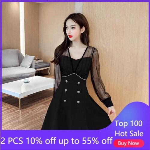 Slim-Fit Dress For Women Autumn Winter New Womens Sexy Backless Off-Shoulder Midi Party A- Line Dress