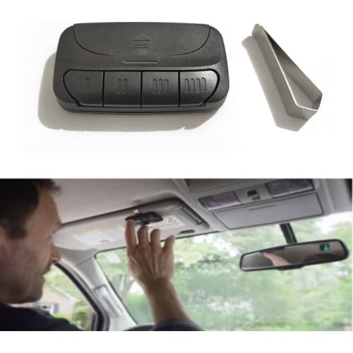 Remote Smart Remote Control for Door Opener Four-Built Switch Portable Garage Opener Compatible with 315mhz and 390mhz