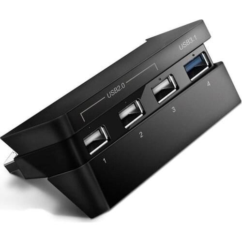 PS4 Slim Accessories Play Station 4 Slim Console USB HUB 3.1 High Speed & 2.0 USB Port Extend USB Adapter for Playstation 4 Slim