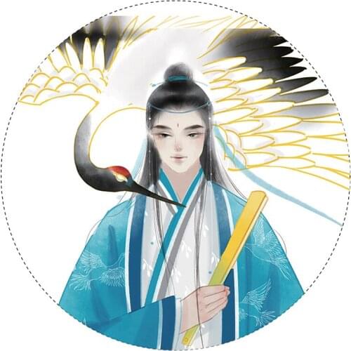 Vintage White Crane Boys Washi Tapes Bullet Journal Masking Tape Adhesive Tape DIY Scrapbooking Washi Stickers