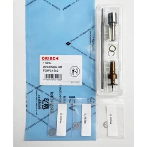 10 sets ORISCH kit de reparación F00VC01502/ F 00V C01 502 DLLA162P2160 para 0445110369 de 0445110647 03L130277 0445110646